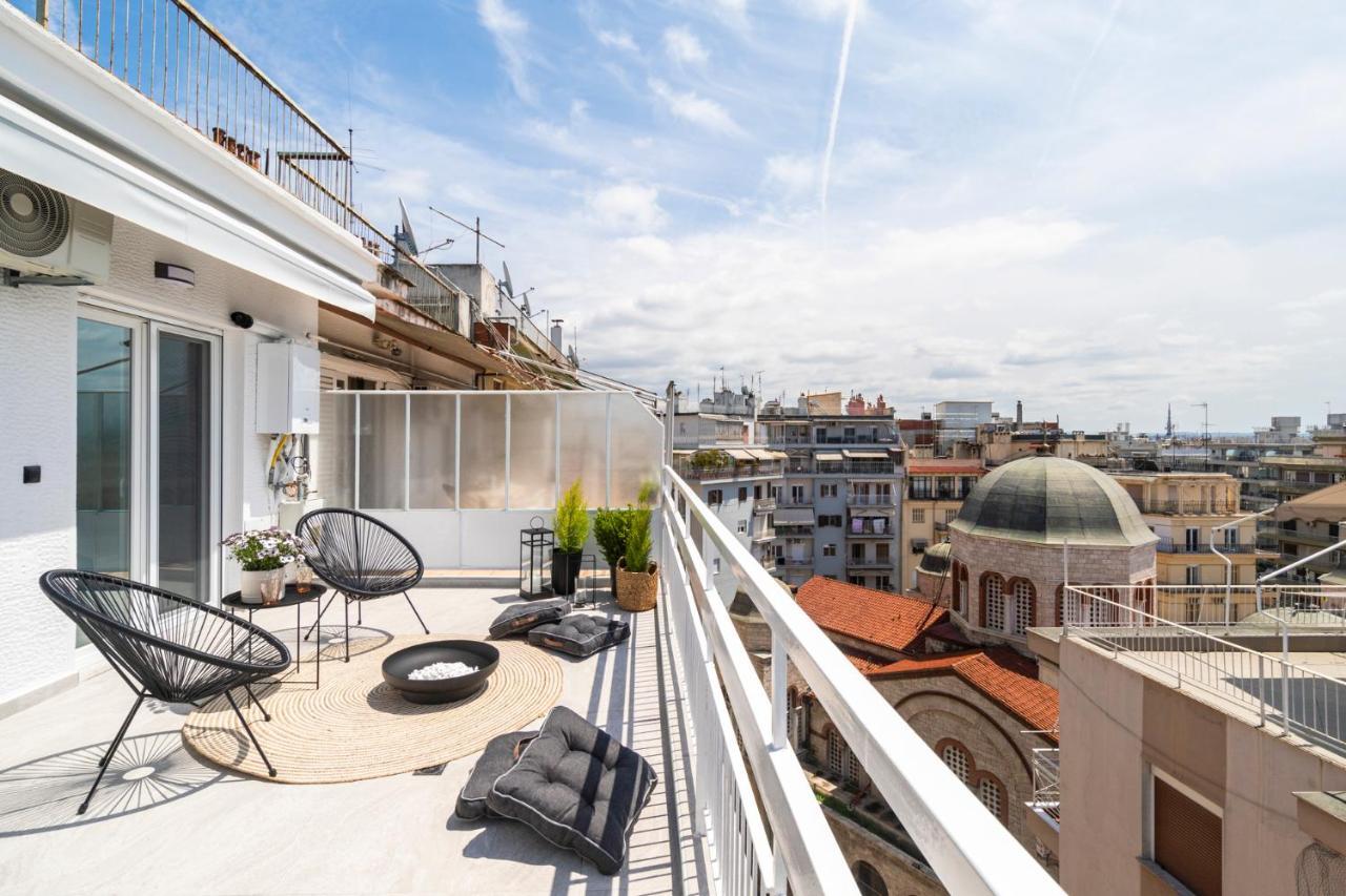 Ares Penthouse Tessalónica Exterior foto